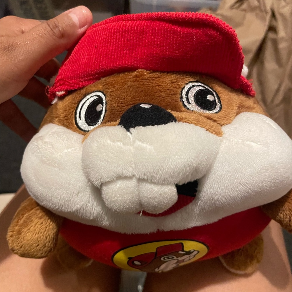 Buc-ee round plush